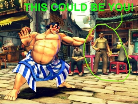 Background Characters Wanted in SF4 (You Can Be One!)