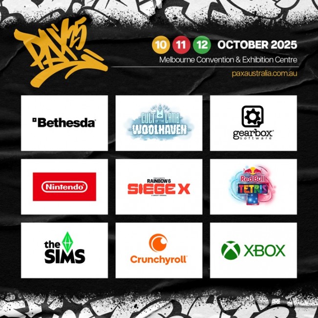 Gaming Giants Assemble: PAX Australia 2025 Exhibitors Announced