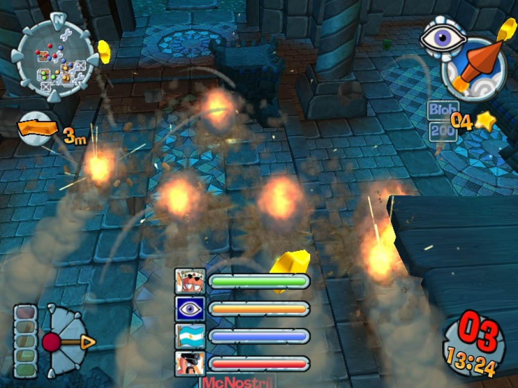 Worms Forts : Etat De Siège - Jeu PC Complet - Bon état
